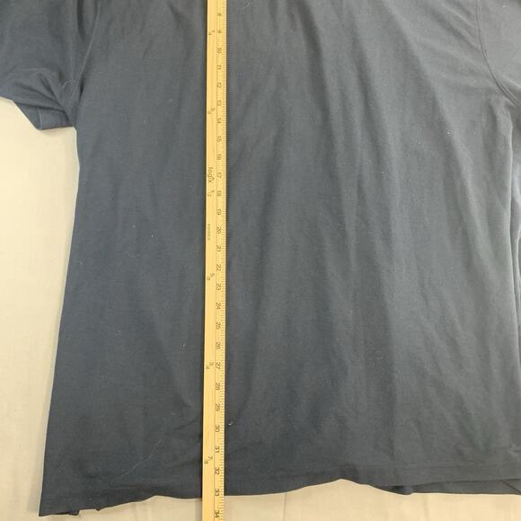 Carhartt Shirt Mens XXXXL Blue Polo Workwear Loose Fit 4XL - Picture 7 of 8